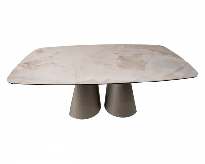 Maxima - Claudio Dining Table with Ceramic Top