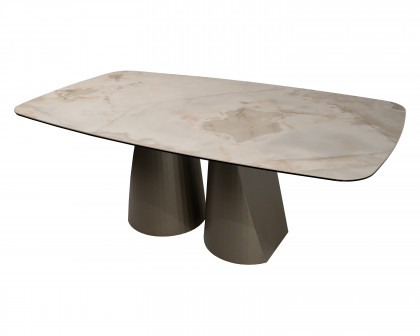 Maxima - Claudio Dining Table with Ceramic Top