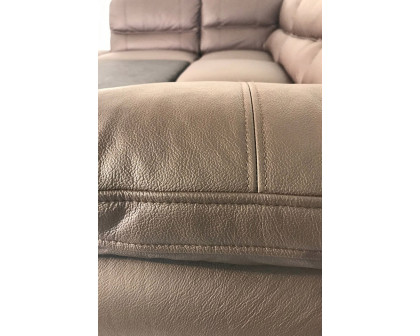 Maxima Baltica Eco-Leather Sofa - Beige