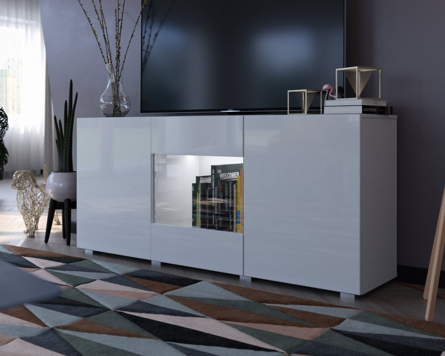 Maxima - Zavian Sideboard with LED in White