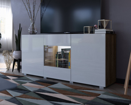 Maxima - Zavian Sideboard with LED in White