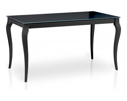 Maxima - Bresso Glass Top Dining Table with Extension