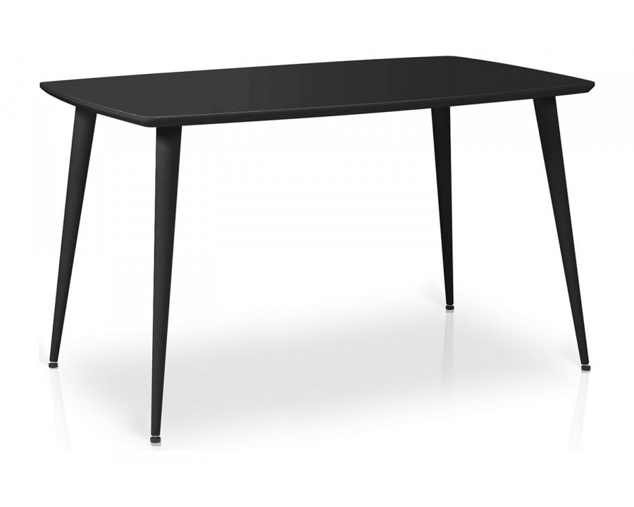 Maxima - Essai Rectangular Glass Top Dining Table