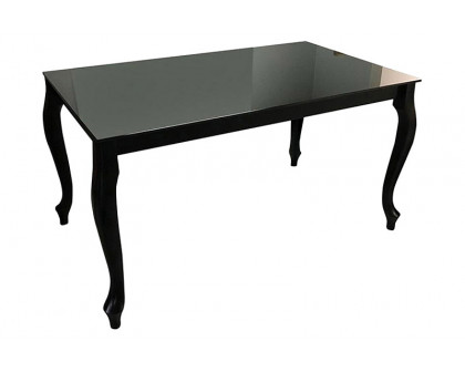 Maxima - Retro Glass Top Dining Table