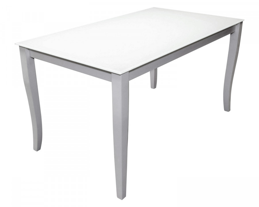 Maxima - Finezja Glass Top Dining Table with Extension