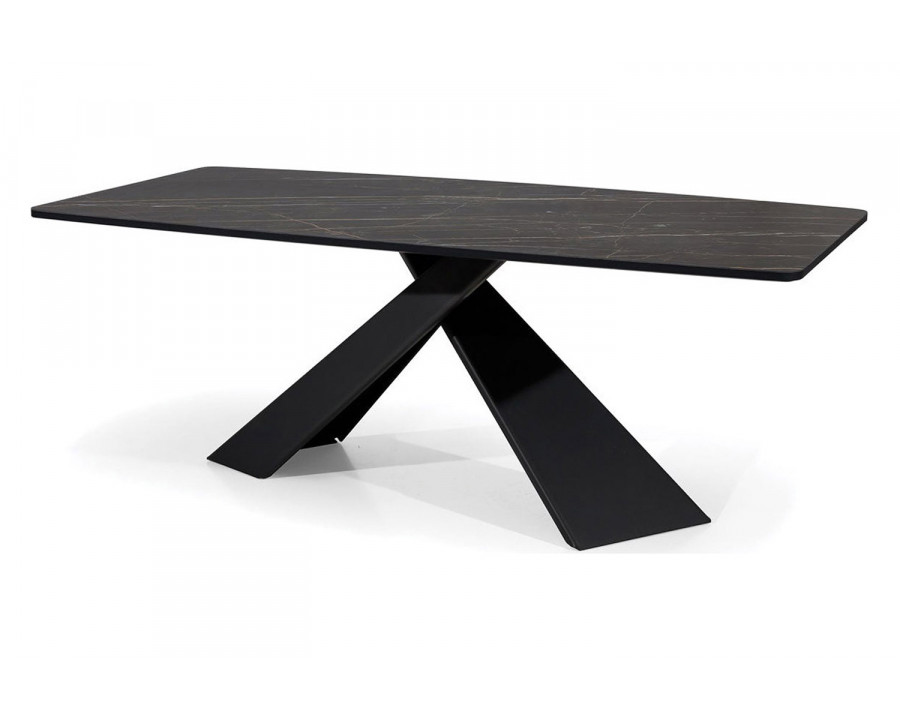 Maxima Olivia Dining Table - Graphite