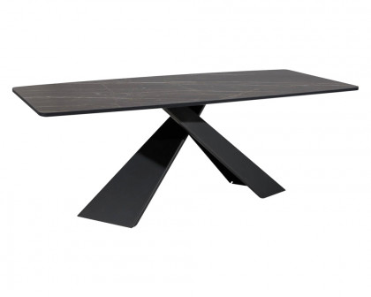 Maxima Olivia 180 Dining Table - Black