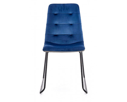 Maxima Della Dining Chairs, Set Of 4 - Blue