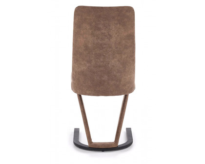 Maxima™ Ina Dining Chairs, Set Of 2 - Brown