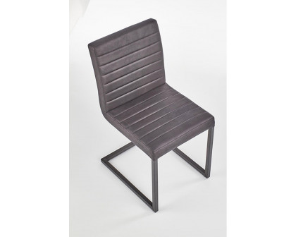 Maxima - Celestia Dining Chairs, Set Of 2 in Dark Gray