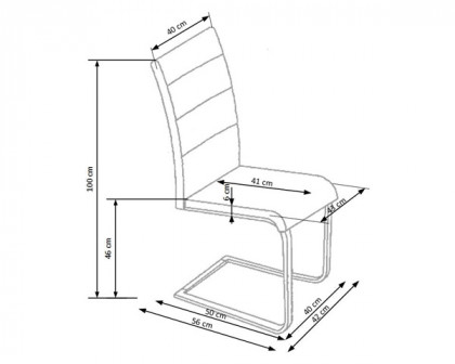 Maxima - Set of 4 Dana Dining Chair