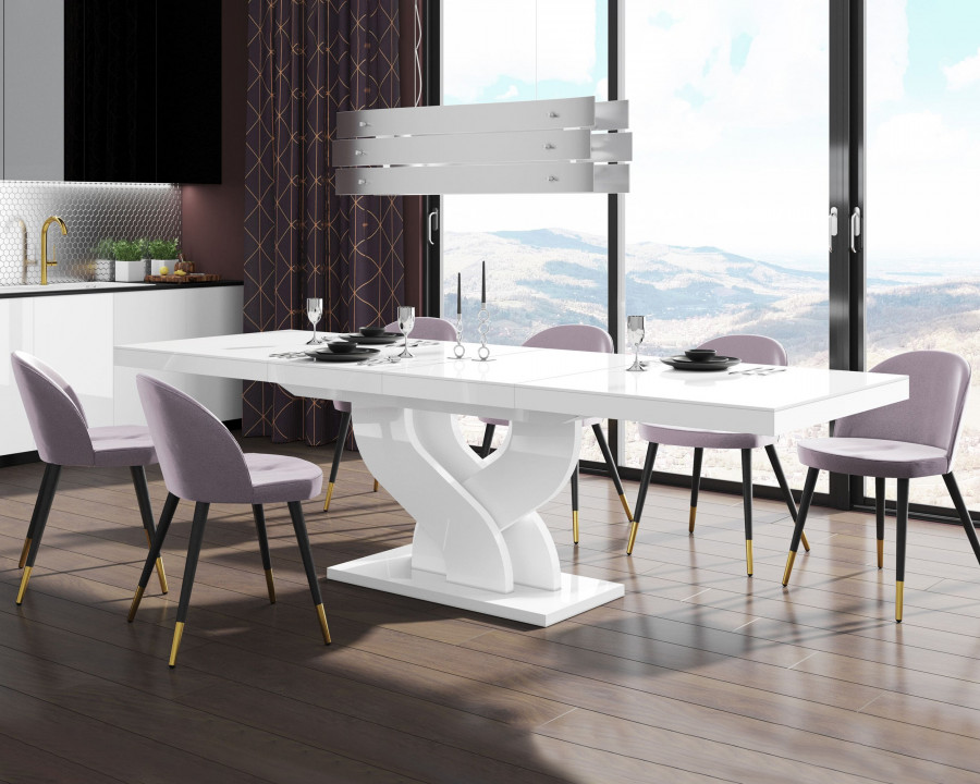 Maxima Bella Dining Table - White