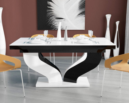 Maxima Viva Extendable Dining Table - White