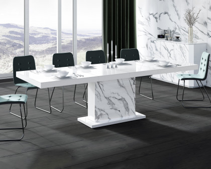 Maxima - Moka Dining Table with 2 Extension