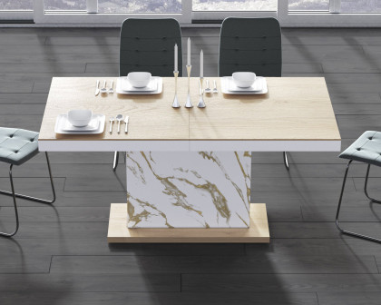 Maxima - Moka Dining Table with 2 Extension