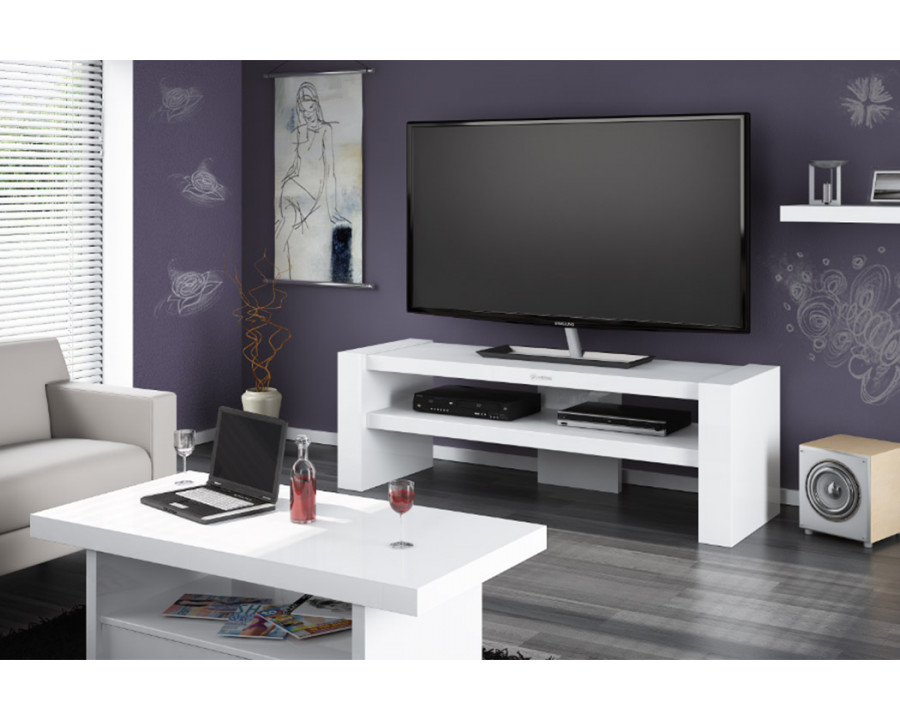 Maxima Davos TV Stand - White