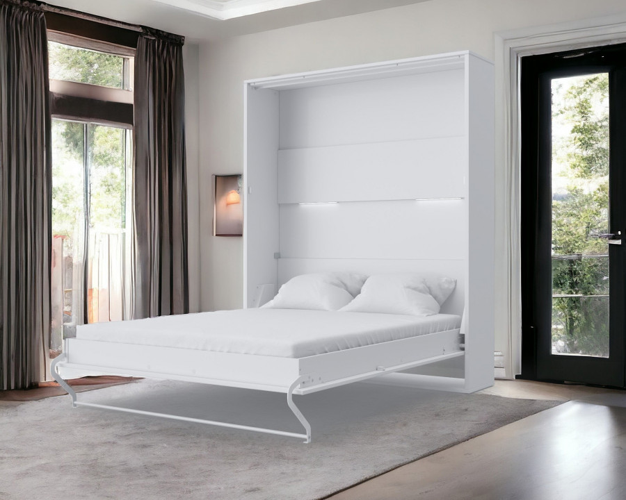 Maxima - Inverto Murphy Vertical Bed with LED in Queen Size