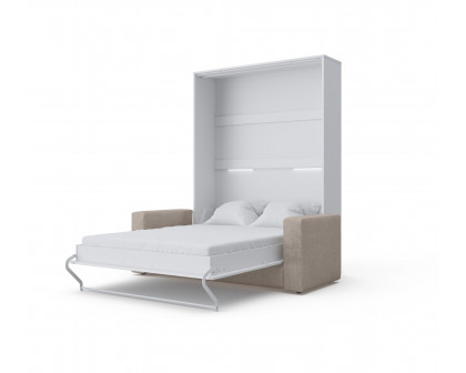 Maxima - Inverto Murphy Vertical Full XL Size Bed with Sofa