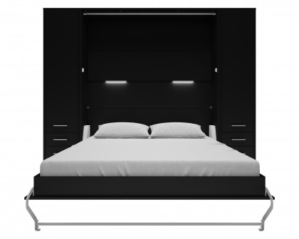 Maxima - Inverto Murphy Vertical Bed with 2 Cabinets in Queen Size