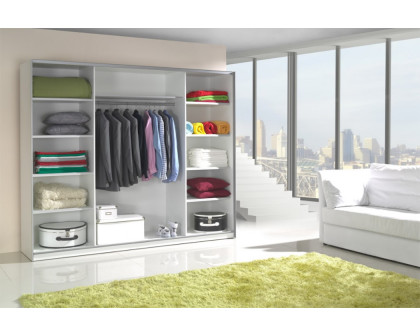 Maxima - Delux Wardrobe in Semi-Gloss