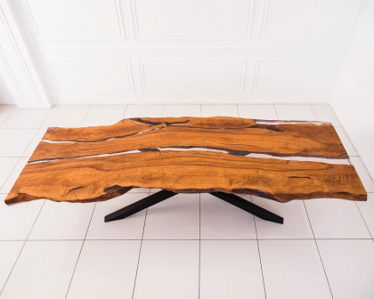 Maxima - Resto Dining Table in Natural Oil Wax