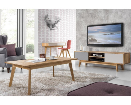 Maxima - Tito Solid Wood TV Stand in Wood