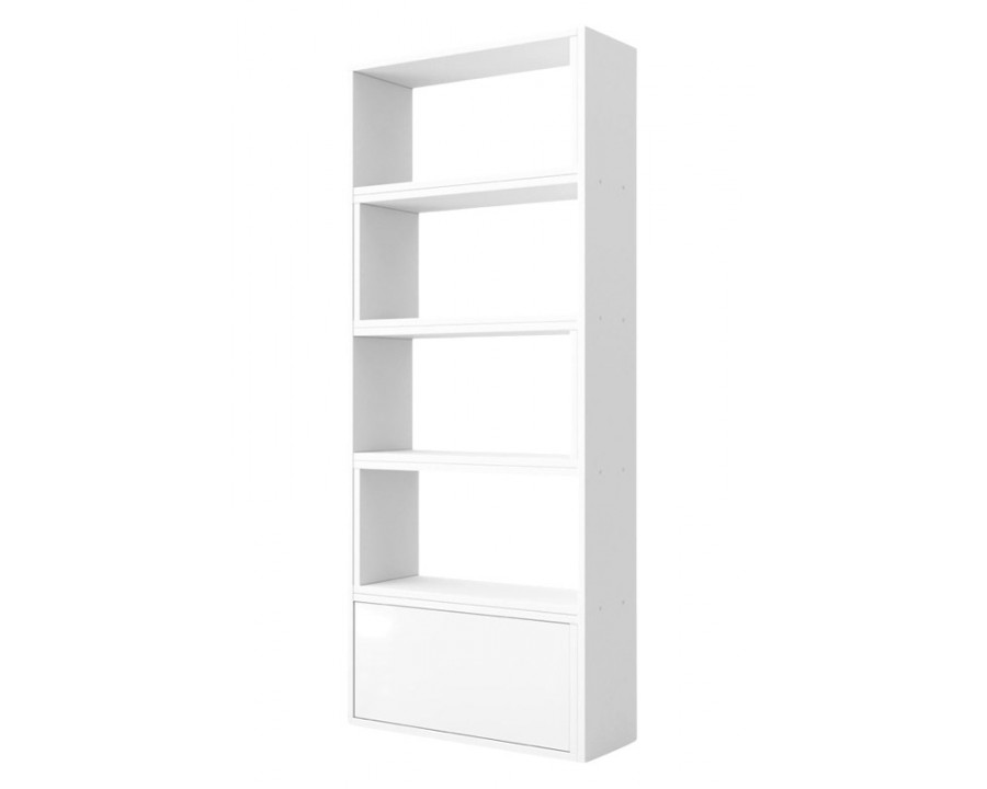 Maxima Pato Modular Bookcase - White