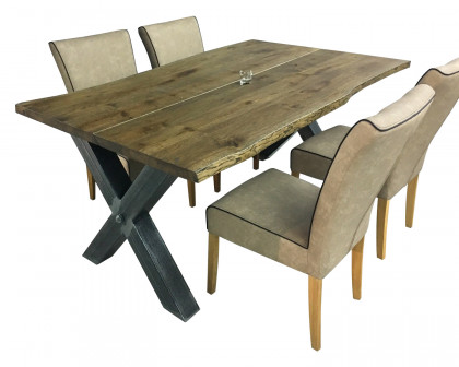 Maxima - Castle Line 2 Dining Table in Oak Array