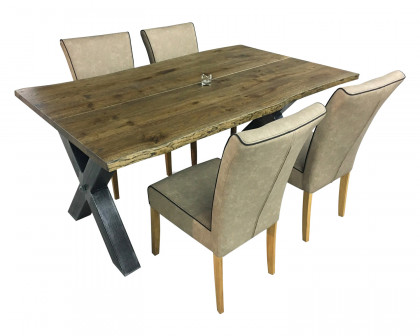 Maxima - Castle Line 2 Dining Table in Oak Array