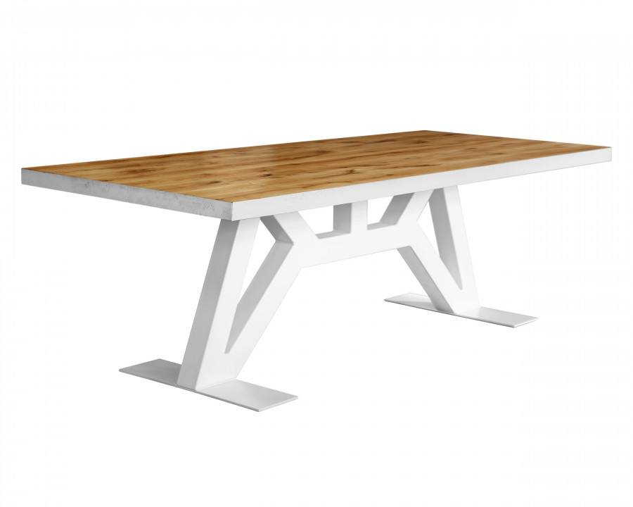 Maxima Grog Dining Table - Red/White