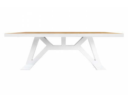 Maxima Grog Dining Table - Red/White