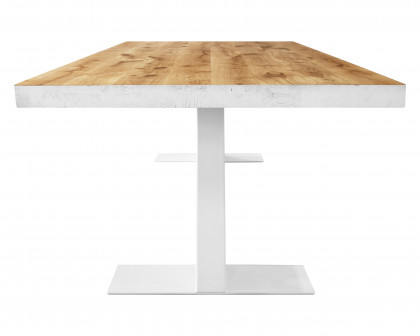 Maxima Grog Dining Table - Red/White