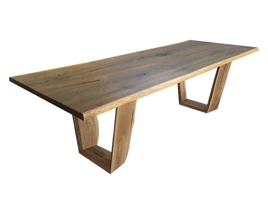 Maxima - Baum Kante Dining Table 250 in Oak Wood