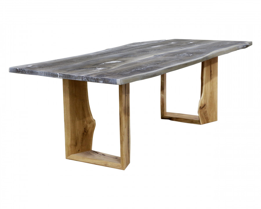 Maxima - Baum- Kante Dining Table in Oak Wood