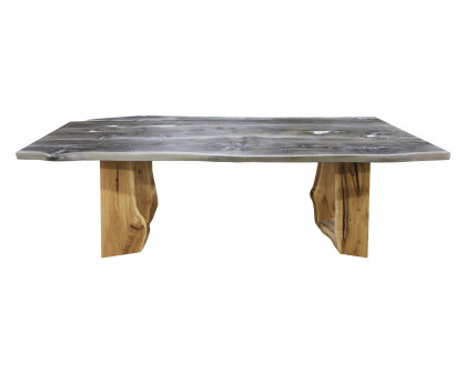 Maxima - Baum- Kante Dining Table in Oak Wood