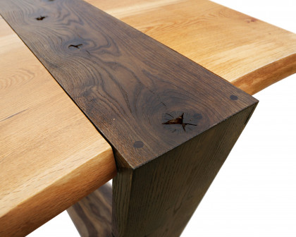 Maxima - Brugge Dining Table in Oak Wood