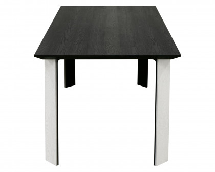 Maxima Kasako-Bw Dining Table - Black/White