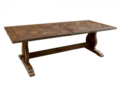 Maxima - Bound-Vio Solid Wood Dining Table in Wooden