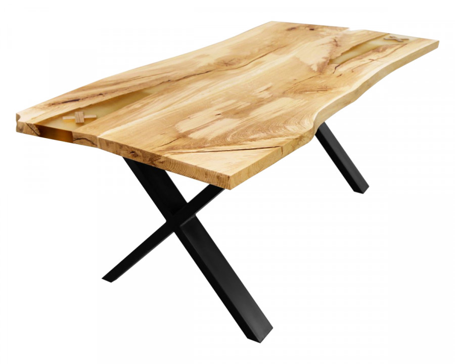 Maxima - Urban-100 Solid Dining Table in Oak Wood