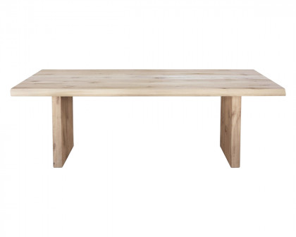 Maxima - Farm Solid Dining Table in Oak Wood