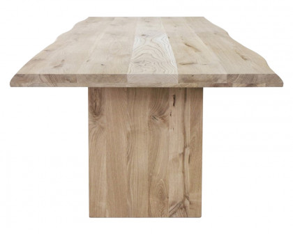 Maxima - Farm Solid Dining Table in Oak Wood