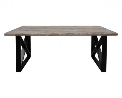 Maxima - Koorb Solid Wood Dining Table in Black