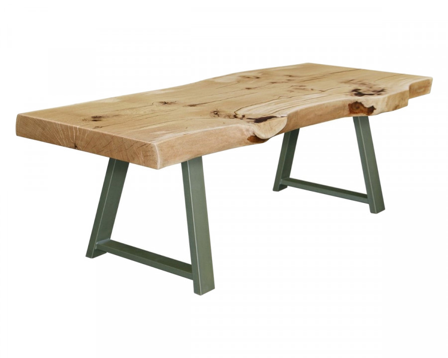 Maxima - Liram Solid Wood Dining Table in Green