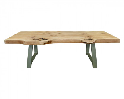 Maxima - Liram Solid Wood Dining Table in Green