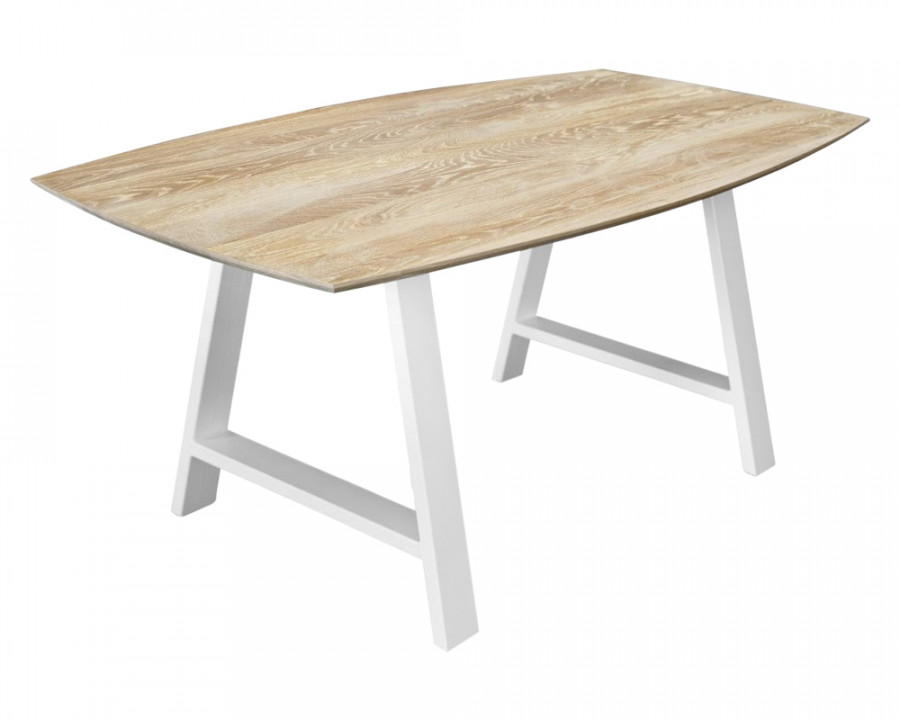 Maxima - Kidron-A8 Solid Dining Table in Oak Wood