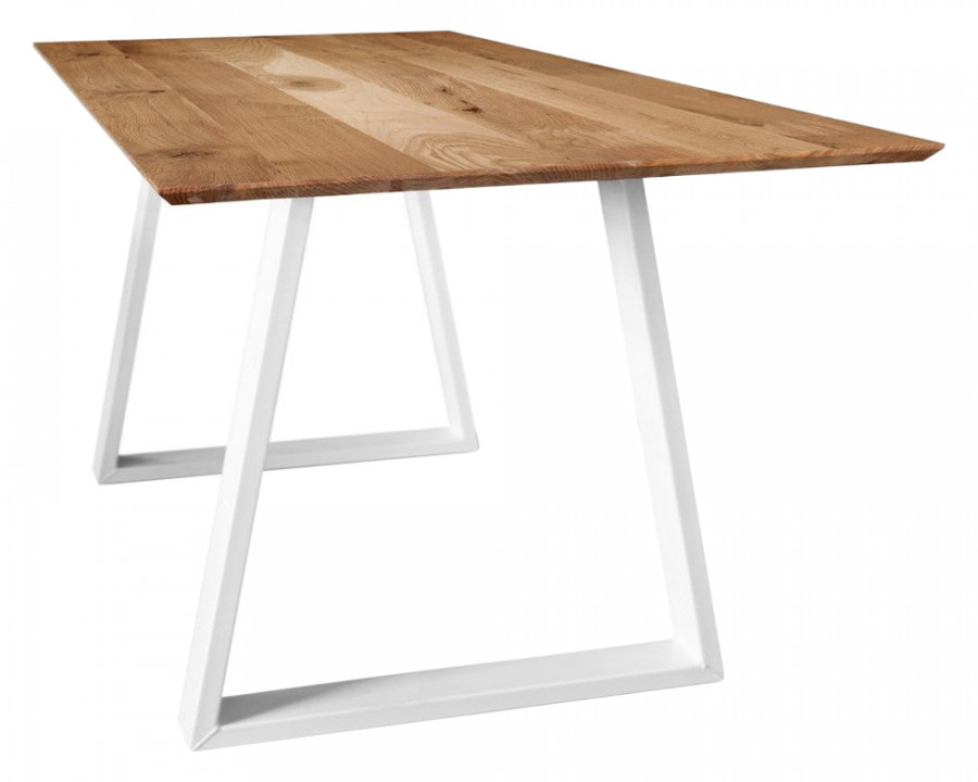 Maxima - Kidron-440 Solid Wood Dining Table in White