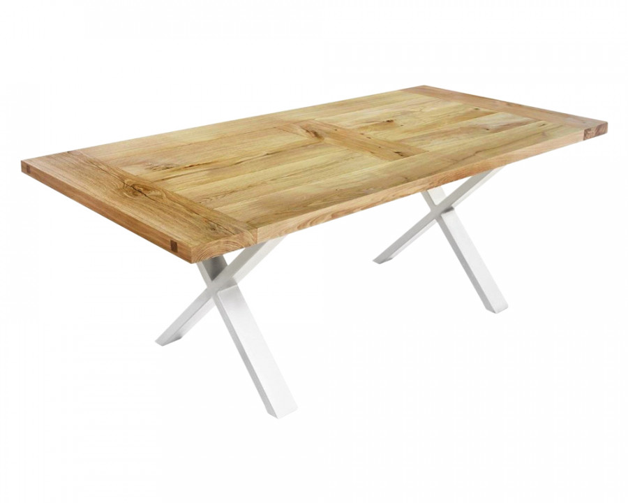 Maxima - Kidron-Lx Solid Wood Dining Table in Oak Wood