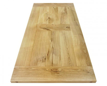 Maxima - Kidron-Lx Solid Wood Dining Table in Oak Wood