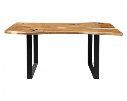 Maxima - Banur-13 Solid Dining Table in Oak Wood