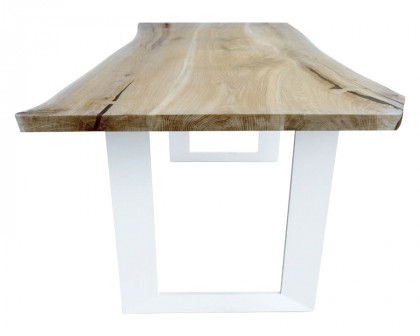 Maxima - Banur-Uw Solid Dining Table in Oak Wood